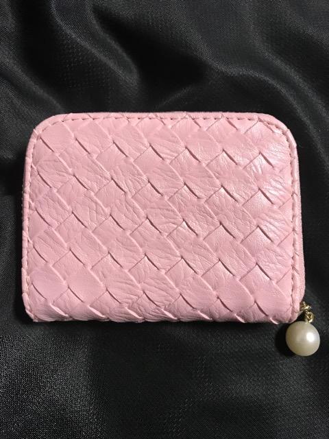 財布 ウォレット 網 コンパクト パール 真珠 ピンク ミニ mini < 女性ファッション  財布 ウォレット 網 コンパクト パール 真珠 ピンク ミニ mini < 女性ファッションの