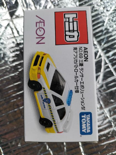トミカ イオン 限定 三菱ランサーエボリューション 南アフリカパトロールカー仕様 未開封新品 < ホビー  トミカ イオン 限定 三菱ランサーエボリューション 南アフリカパトロールカー仕様 未開封新品  < ホビーの