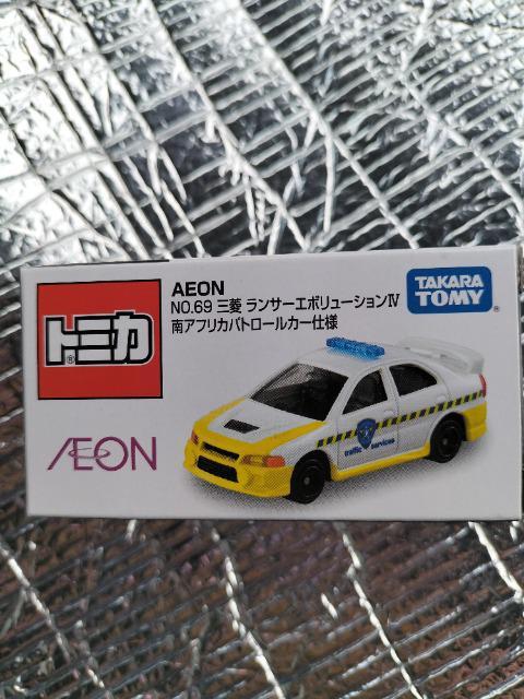 トミカ イオン 限定 三菱ランサーエボリューション 南アフリカパトロールカー仕様 未開封新品 < ホビー  トミカ イオン 限定 三菱ランサーエボリューション 南アフリカパトロールカー仕様 未開封新品 < ホビーの