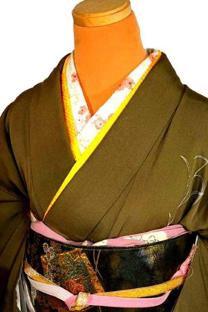 【最高級】新品同様 十日町 加賀草木友禅の第一人者【田村哲彦】麦 付下げ 身丈160cm 裄丈64cm T3506 < 女性ファッション  【最高級】新品同様 十日町 加賀草木友禅の第一人者【田村哲彦】麦 付下げ 身丈160cm 裄丈64cm T3506 < 女性ファッションの