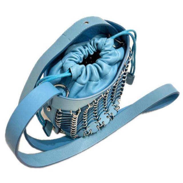 新品パコラバンヌ レザーバケットミニショルダーバ < ブランド 新品パコラバンヌ レザーバケットミニショルダーバ < ブランドの