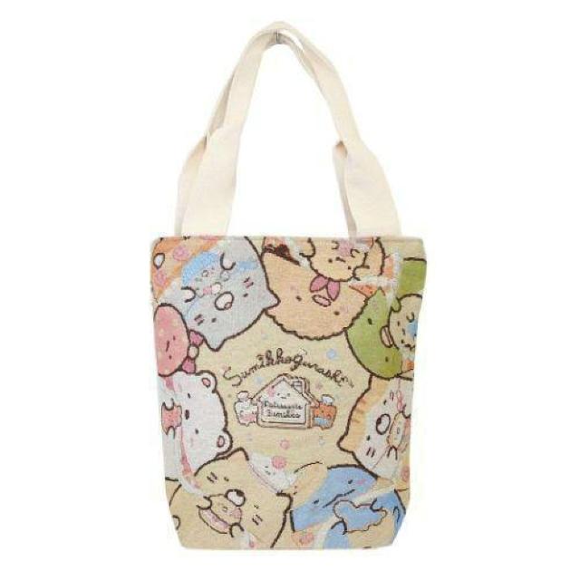 すみっコぐらし ゴブラン織り トートバッグ 縦型トート 手提げ トート B < 女性ファッション すみっコぐらし ゴブラン織り トートバッグ 縦型トート 手提げ トート B < 女性ファッションの