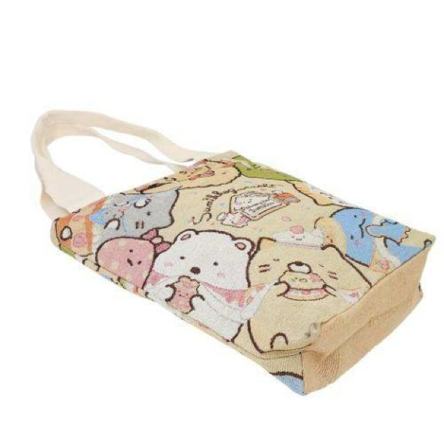 すみっコぐらし ゴブラン織り トートバッグ 縦型トート 手提げ トート B < 女性ファッション すみっコぐらし ゴブラン織り トートバッグ 縦型トート 手提げ トート B < 女性ファッションの