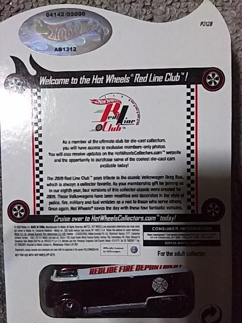 RLC限定 '09 VW バス ファイアデパートメント 未開封 消防指揮車 4142/5000 < ホビー RLC限定 '09 VW バス ファイアデパートメント 未開封 消防指揮車 4142/5000 < ホビーの