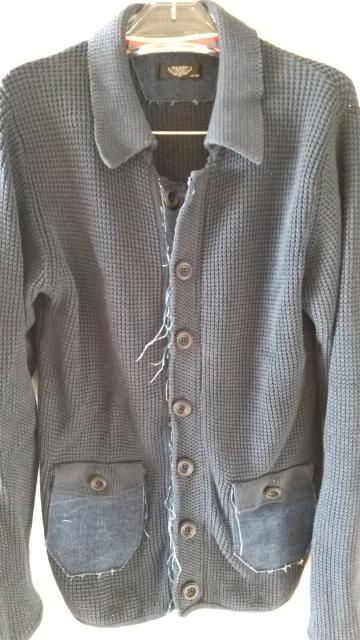 格安 紳士長袖イタリア製カーディガン PAZZO サイズM < 男性ファッション 格安 紳士長袖イタリア製カーディガン PAZZO サイズM < 男性ファッションの