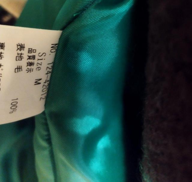 peu pres  焦げ茶グリーン白チェック ウールテーラードジャケット ダブル < 女性ファッション  peu pres  焦げ茶グリーン白チェック ウールテーラードジャケット ダブル < 女性ファッションの
