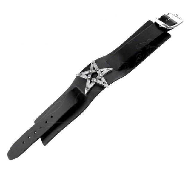 Alchemy: Pentagration leather wriststrap < 女性アクセサリー/時計  Alchemy: Pentagration leather wriststrap < 女性アクセサリー/時計の