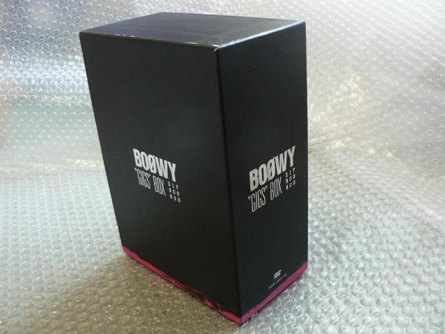 BOOWY『GIGS BOX』完全生産限定盤【8枚組DVD】豪華BOX仕様/氷室京介/布袋寅泰/他にも出品中 < タレントグッズ  BOOWY『GIGS BOX』完全生産限定盤【8枚組DVD】豪華BOX仕様/氷室京介/布袋寅泰/他にも出品中  < タレントグッズの