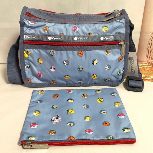 ★新品★LeSportsac レスポートサック ポケモン ピカチュウ ショルダーバッグ ポーチ 7507 S セット 送料無料 < 女性ファッション  ★新品★LeSportsac レスポートサック ポケモン ピカチュウ ショルダーバッグ ポーチ 7507 S セット 送料無料 < 女性ファッションの