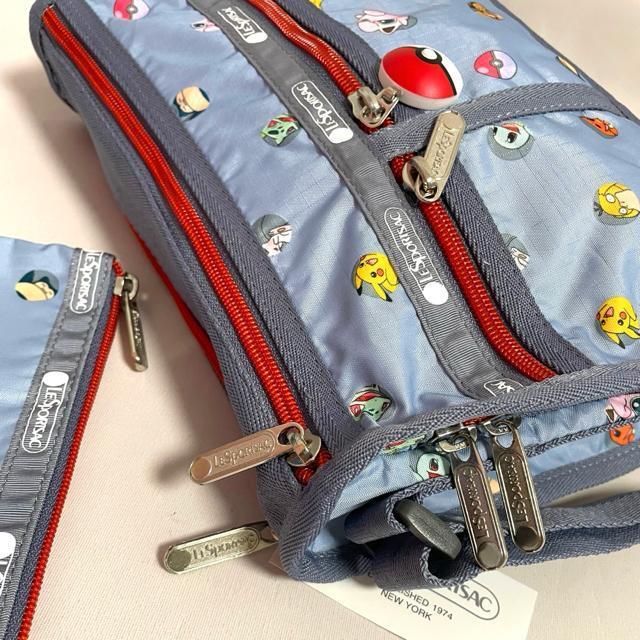 ★新品★LeSportsac レスポートサック ポケモン ピカチュウ ショルダーバッグ ポーチ 7507 S セット 送料無料 < 女性ファッション  ★新品★LeSportsac レスポートサック ポケモン ピカチュウ ショルダーバッグ ポーチ 7507 S セット 送料無料 < 女性ファッションの