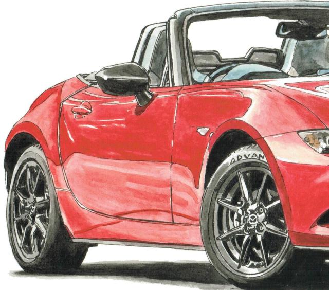 NC-093アテンザ/ロードスター限定版画サイン額装作家平右ヱ門 < 自動車/バイク NC-093アテンザ/ロードスター限定版画サイン額装作家平右ヱ門 < 自動車/バイク