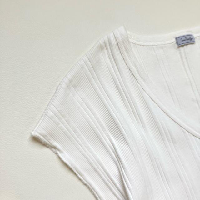 ◆シールームリン◆綿100%◆リブマキシワンピース◆白◆ストレッチ◆白◆半袖◆S < 女性ファッション  ◆シールームリン◆綿100%◆リブマキシワンピース◆白◆ストレッチ◆白◆半袖◆S < 女性ファッションの