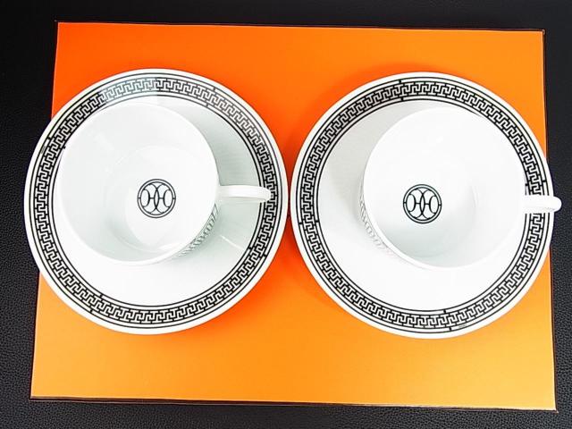 【新品・未使用・正規品】HERMES エルメス Hデコ ティーカップ&ソーサー ペアセット < ブランド  【新品・未使用・正規品】HERMES エルメス Hデコ ティーカップ&ソーサー ペアセット < ブランドの