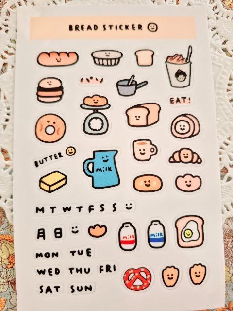 新品☆パン柄シールシート☆ < インテリア/ライフ 新品☆パン柄シールシート☆ < インテリア/ライフの