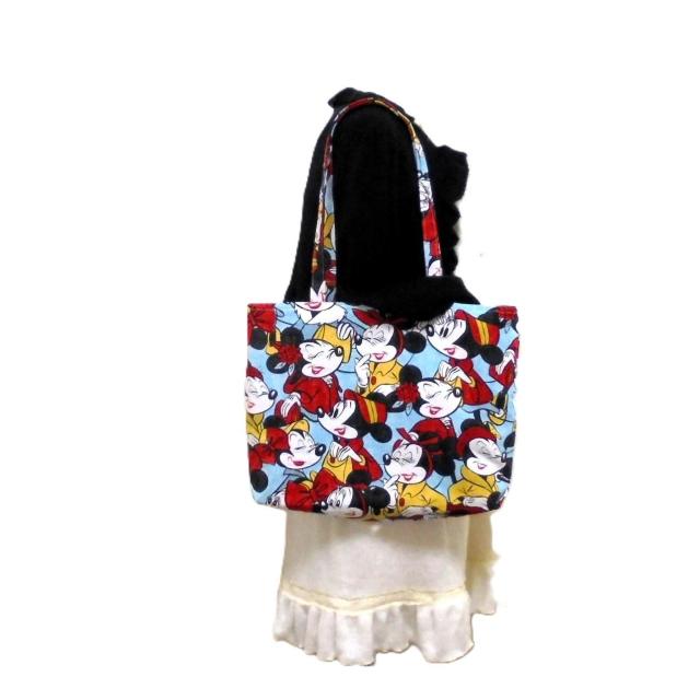 【L】【くったりタイプ】◆ディズニー ミッキー&ミニー コミックアート柄 ◆トートバッグ エコバッグ カラフル レトロ ポップ < 女性ファッション 【L】【くったりタイプ】◆ディズニー ミッキー&ミニー コミックアート柄 ◆トートバッグ エコバッグ カラフル レトロ ポップ < 女性ファッションの