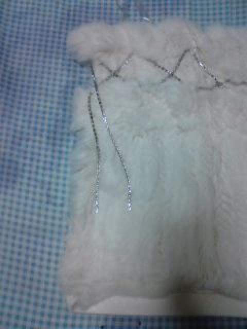 モテ女ラビットファー白キラキラ チューブトップ新品アゲ嬢 < 女性ファッション  モテ女ラビットファー白キラキラ チューブトップ新品アゲ嬢 < 女性ファッションの