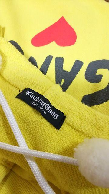 チャビーギャング/CHUBBY GANG☆パーカーワンピ☆ S・150/イエロー < ブランド  チャビーギャング/CHUBBY GANG☆パーカーワンピ☆ S・150/イエロー < ブランドの