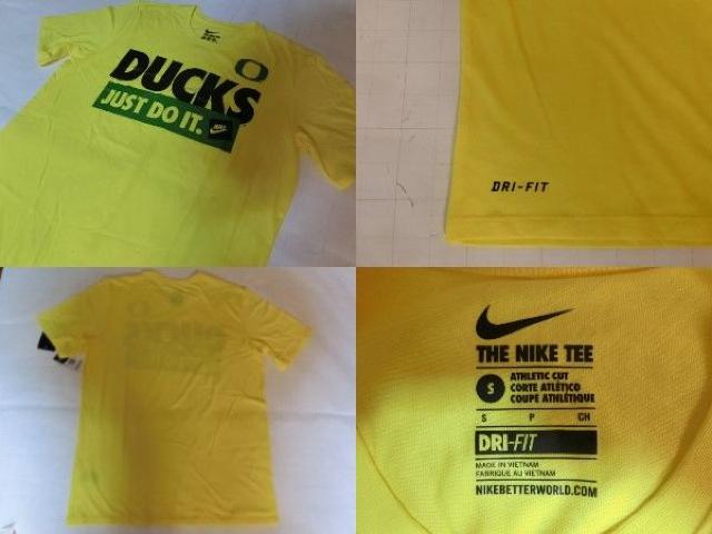 ナイキ【DRI FIT】 オレゴン大学【JUST DO IT】ロゴ T US S < ブランド  ナイキ【DRI FIT】 オレゴン大学【JUST DO IT】ロゴ T US S < ブランドの