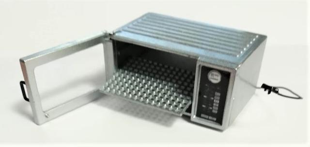 ミニチュア★電子レンジ★シルバー★ドールハウスに★ < おもちゃ  ミニチュア★電子レンジ★シルバー★ドールハウスに★ < おもちゃの