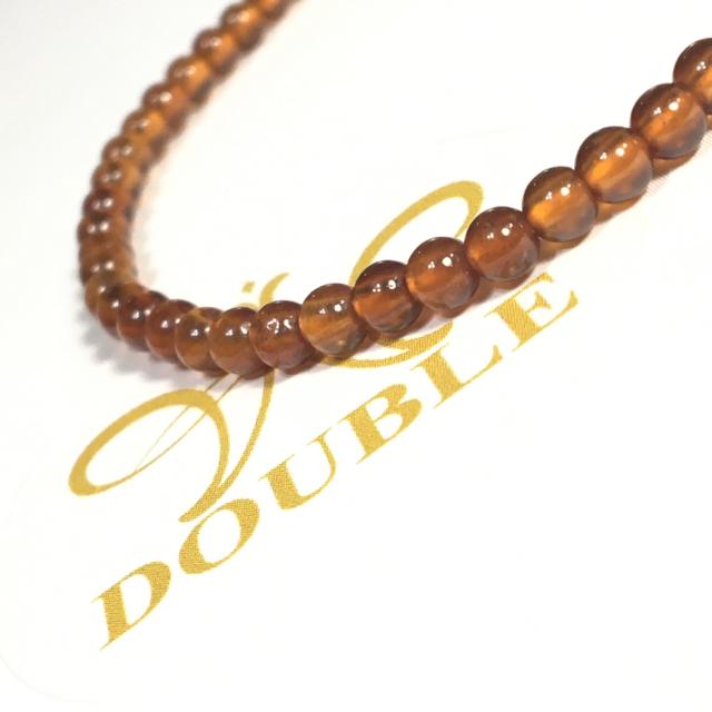 《No.005》高品質 オレンジガーネット 3.6mm珠 内径17cm < 女性アクセサリー/時計  《No.005》高品質 オレンジガーネット 3.6mm珠 内径17cm < 女性アクセサリー/時計の