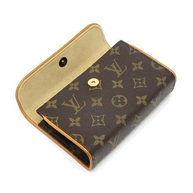 ◆ 本物 美品 ◆ LV ルイヴィトン ポシェットフロランティーヌ ベルト モノグラム ウエストポーチ バッグ 人気 M51855 < ブランド  ◆ 本物 美品 ◆ LV ルイヴィトン ポシェットフロランティーヌ ベルト モノグラム ウエストポーチ バッグ 人気 M51855 < ブランドの