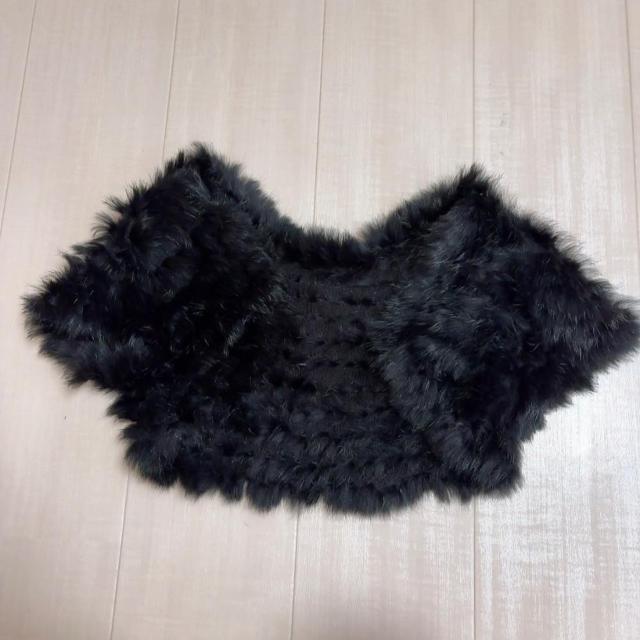 ◆ラビットファーショートボレロ◆結婚式お呼ばれ二次会★二の腕カバー*美品♪ < 女性ファッション  ◆ラビットファーショートボレロ◆結婚式お呼ばれ二次会★二の腕カバー*美品♪  < 女性ファッションの