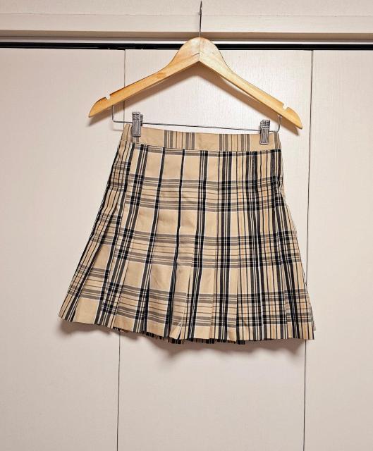 【美品】 BROWNY STANDARD チェックプリーツミニスカート L < 女性ファッション  【美品】 BROWNY STANDARD チェックプリーツミニスカート L < 女性ファッションの