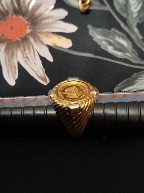 K18pt900コインリング < 女性アクセサリー/時計 K18pt900コインリング < 女性アクセサリー/時計の