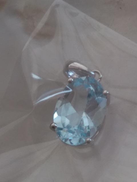 ブルートパーズ ペンダントトップ☆925 < 女性アクセサリー/時計 ブルートパーズ ペンダントトップ☆925 < 女性アクセサリー/時計の