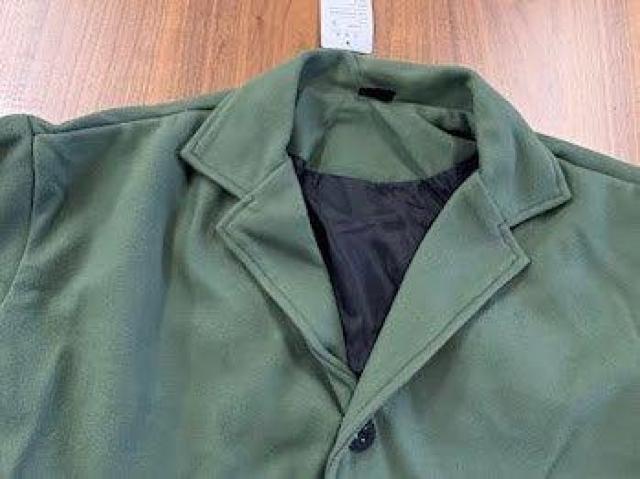 ビッグシルエット チェスターコート ロングコート グリーン Lサイズ < 男性ファッション ビッグシルエット チェスターコート ロングコート グリーン Lサイズ < 男性ファッションの