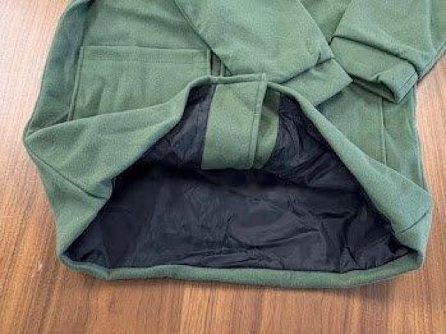 ビッグシルエット チェスターコート ロングコート グリーン Lサイズ < 男性ファッション ビッグシルエット チェスターコート ロングコート グリーン Lサイズ < 男性ファッションの