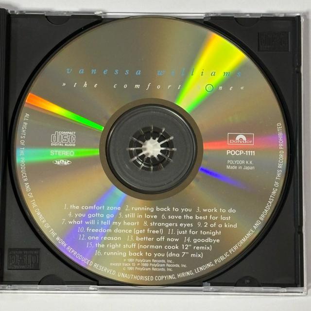 Vanessa Williams / Comfort Zone �� CD/DVD/�r�f�I�� 