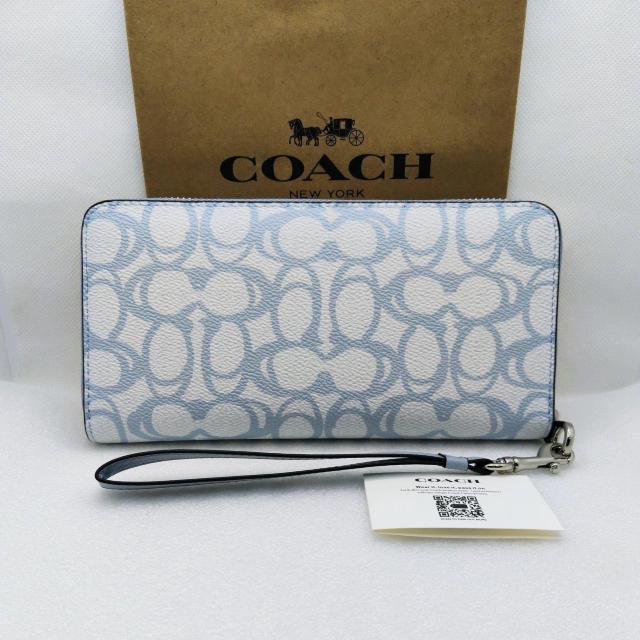 �V�iCOACH�@�V�O�l�`���[�A���E���h�W�b�v�E�H���b�g�@�����z�@�u���[ �� �u�����h�� 