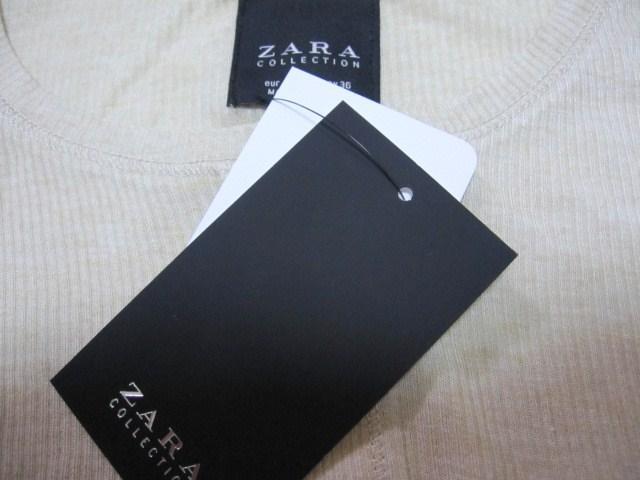 □ZARA/ザラ ヘンリー ロングTシャツ/ベージュ/メンズ・Sサイズ☆新品 < ブランド  □ZARA/ザラ ヘンリー ロングTシャツ/ベージュ/メンズ・Sサイズ☆新品 < ブランドの