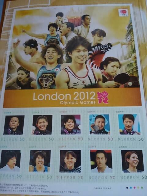 2012ロンドンオリンピック日本代表フレーム切手セット < ホビー  2012ロンドンオリンピック日本代表フレーム切手セット < ホビーの