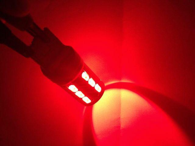 T20 ダブル球 21W CREE 5w + 5630smd 18連 赤 アンバー 2個 < 自動車/バイク T20 ダブル球 21W CREE 5w + 5630smd 18連 赤 アンバー 2個 < 自動車/バイク