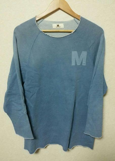 M エム カットオフスウェット < 男性ファッション  M エム カットオフスウェット  < 男性ファッションの