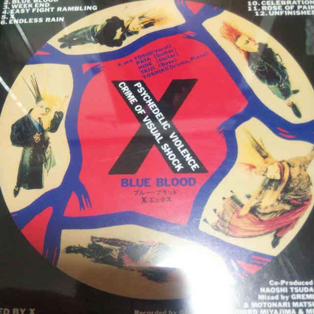 CD X BLUE BLOOD 帯あり エックス X-JAPAN YOSHIKI HIDE  TAIJI < タレントグッズ  CD X BLUE BLOOD 帯あり エックス X-JAPAN YOSHIKI HIDE  TAIJI < タレントグッズの