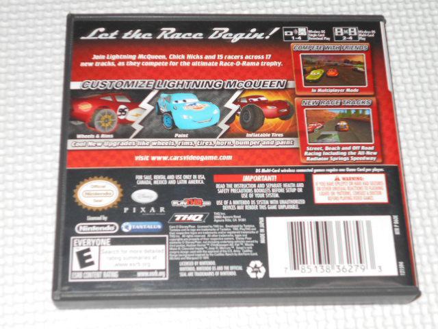DS★DISNEY PIXAR Cars Race O Rama 海外版 < ゲーム本体/ソフト  DS★DISNEY PIXAR Cars Race O Rama 海外版 < ゲーム本体/ソフトの