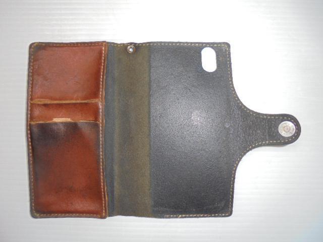 ケース カバー スマートフォン 手帳型 レザー ブラック 中古品 < 家電/AV  ケース カバー スマートフォン 手帳型 レザー ブラック 中古品 < 家電/AVの