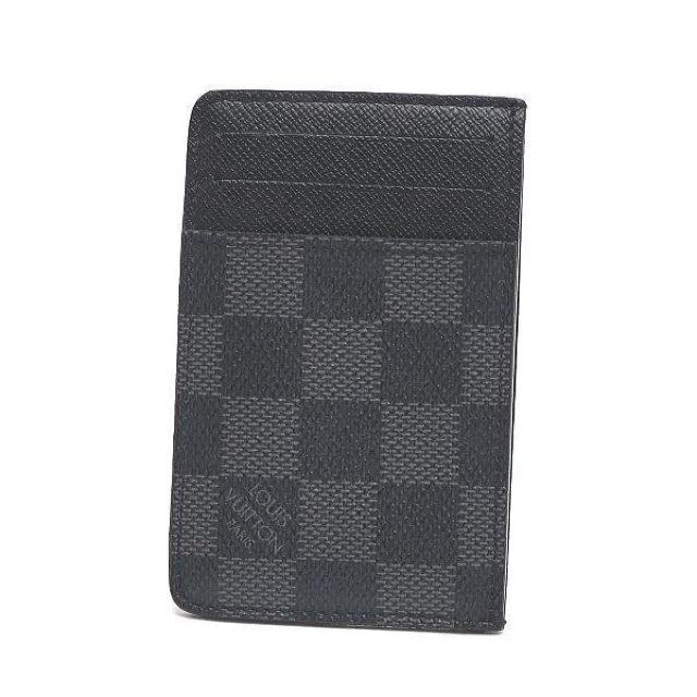 ◆ 本物 新品同様 ◆ LV ルイヴィトン ダミエグラフィット カードケース ネオポルトカルト ダミエ 黒 箱 人気 N62666 < ブランド  ◆ 本物 新品同様 ◆ LV ルイヴィトン ダミエグラフィット カードケース ネオポルトカルト ダミエ 黒 箱 人気 N62666 < ブランドの
