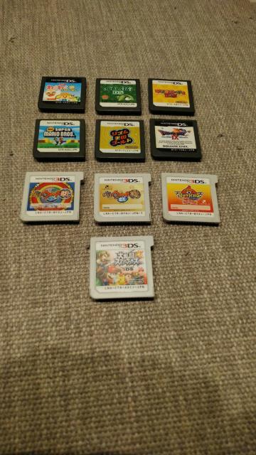 New�j���e���h�[3DSLL�{�́��\�t�g10�_�i�{�̃P�[�X�A�\�t�g�z���_�[�L��j