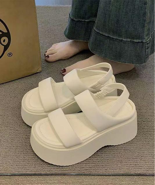 送料無料 新品 厚底サンダル ボリュームソール 美脚 夏 < 女性ファッション  送料無料 新品 厚底サンダル ボリュームソール 美脚 夏 < 女性ファッションの