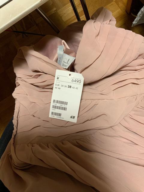 ◆未使用H&M「フォーマルドレス」サイズ38 < 女性ファッション  ◆未使用H&M「フォーマルドレス」サイズ38 < 女性ファッションの