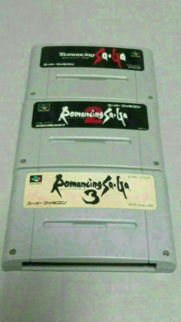 ○SFC ロマンシングサガ123 電池交換済 ポイント消化に < ゲーム本体/ソフト  ○SFC ロマンシングサガ123 電池交換済 ポイント消化に  < ゲーム本体/ソフトの