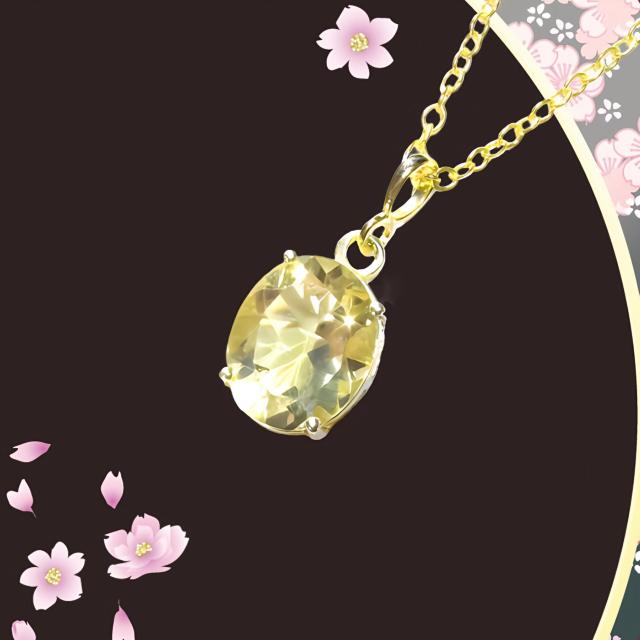 11月 誕生石 AAA シトリンファセットネックレス < 女性アクセサリー/時計  11月 誕生石 AAA シトリンファセットネックレス  < 女性アクセサリー/時計の