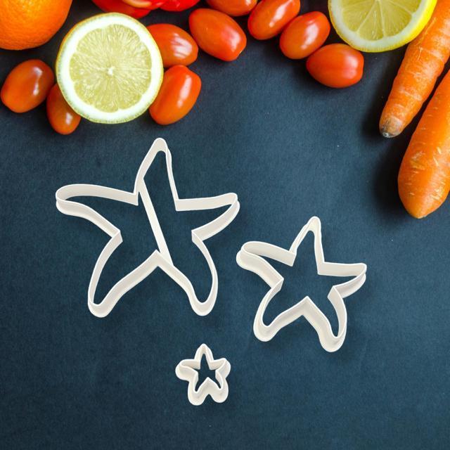 ヒトデの形 クッキー型 3個セット 抜き型 粘土型 お菓子作り 海 星 < インテリア/ライフ ヒトデの形 クッキー型 3個セット 抜き型 粘土型 お菓子作り 海 星 < インテリア/ライフの