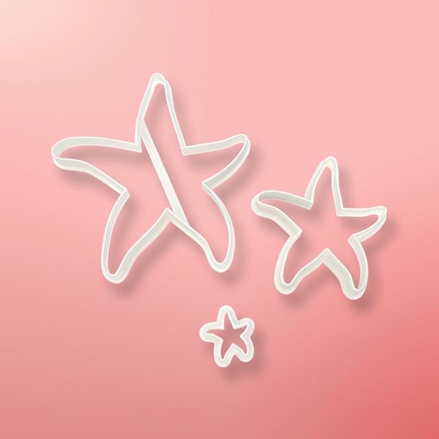 ヒトデの形 クッキー型 3個セット 抜き型 粘土型 お菓子作り 海 星 < インテリア/ライフ ヒトデの形 クッキー型 3個セット 抜き型 粘土型 お菓子作り 海 星 < インテリア/ライフの