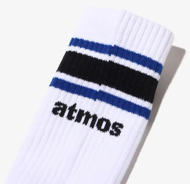 atmos COLOR LINE SOCKS 25-27cm アトモス カラー ライン ソックス 靴下 白 ホワイト < ブランド atmos COLOR LINE SOCKS 25-27cm アトモス カラー ライン ソックス 靴下 白 ホワイト < ブランドの