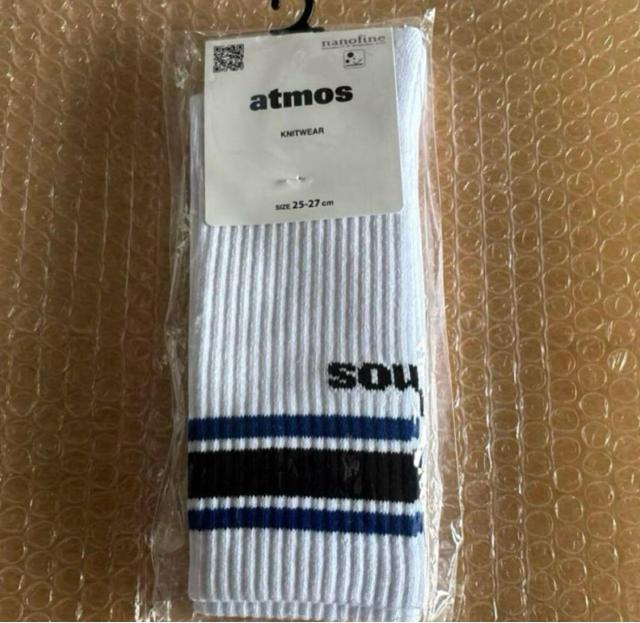 atmos COLOR LINE SOCKS 25-27cm アトモス カラー ライン ソックス 靴下 白 ホワイト < ブランド atmos COLOR LINE SOCKS 25-27cm アトモス カラー ライン ソックス 靴下 白 ホワイト < ブランドの